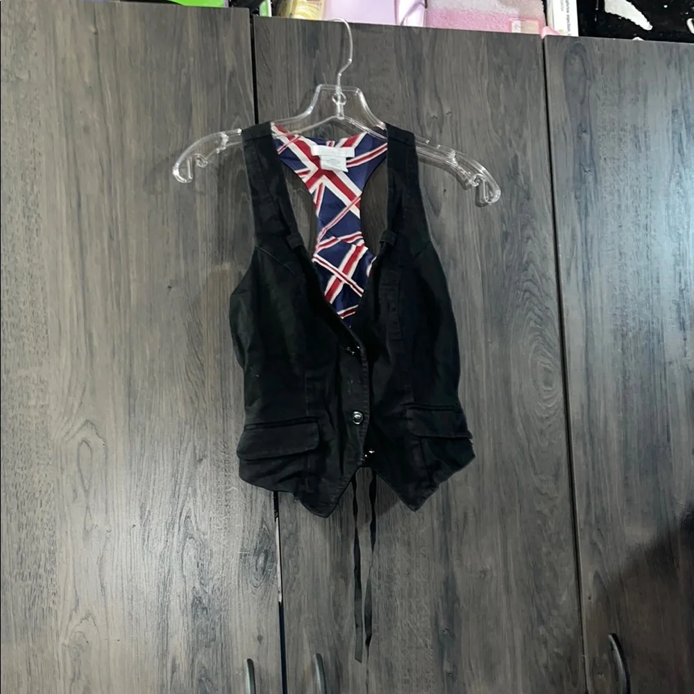 FLASH SALE! Y2K Charlotte Russe Vest Size Small - Picture 1 of 2